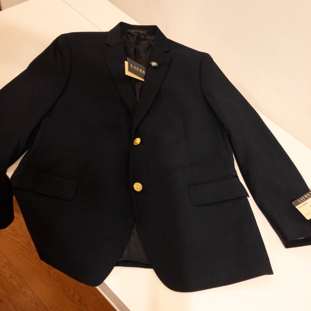 Two Button Ralph Lauren Navy blazer
